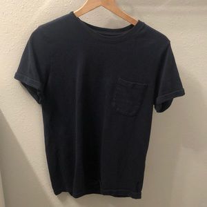 Taylor Stitch “Heavy Bag” Tee in Navy